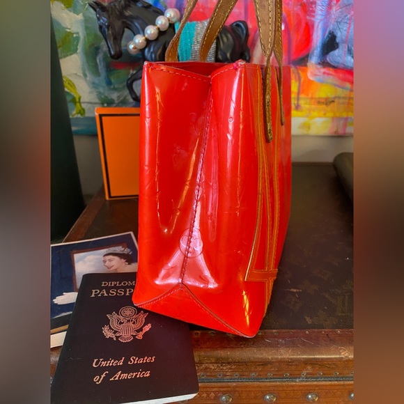 Ultra RARE LOUIS VUITTON Robert Wilson Vernis Purse Tote Shoulder Bag 02 NEON - Picture 4 of 10